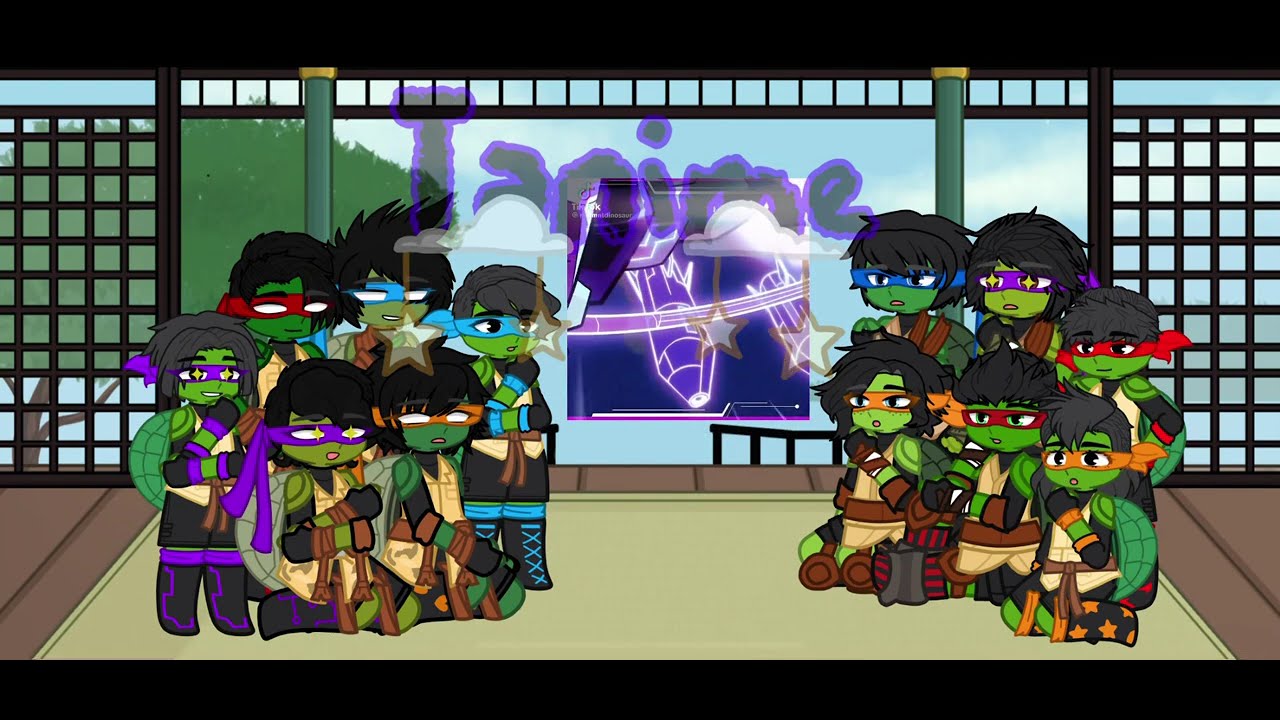 TMNT react to ROTTMNT | Donnie | 4/? | gcrv | Tanime