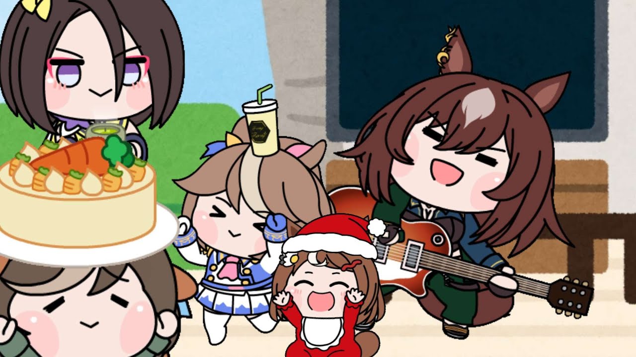 (たぬき)たぬきのクリスマス