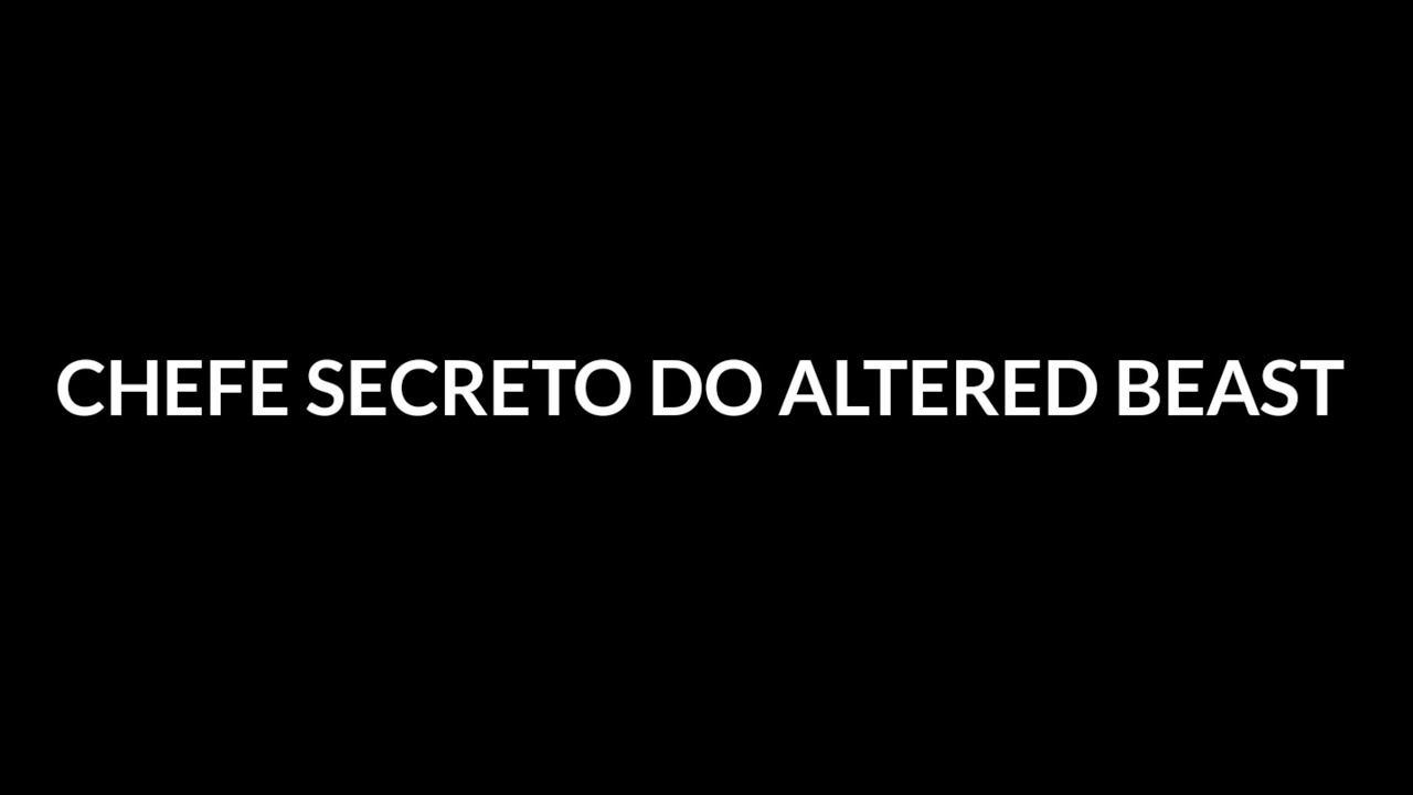 Chefe secreto do Altered Beast #tntdestruidor #megaman #fandubs