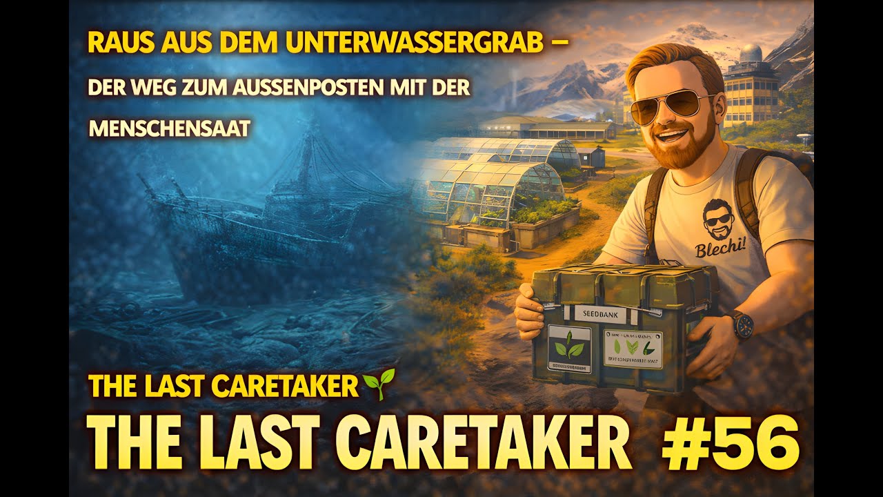 Raus aus dem Unterwassergrab – Der Weg zum Außenposten mit der Menschensaat | The Last Caretaker #56