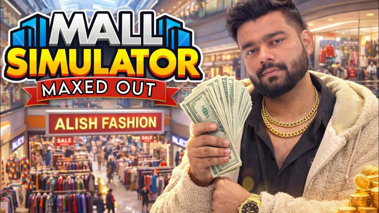 Mall Simulator | Alish Fashion MAXED OUT | Clothes Store Fully Upgraded| #mallsimulator #janklivehai