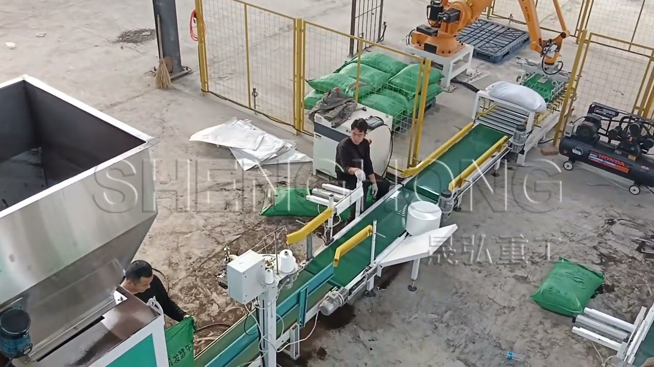 Organic fertilizer production line