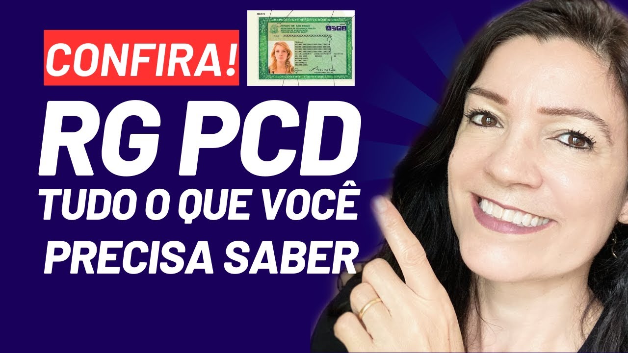 ✅[PASSO A PASSO] COMO SOLICITAR O RG PCD?