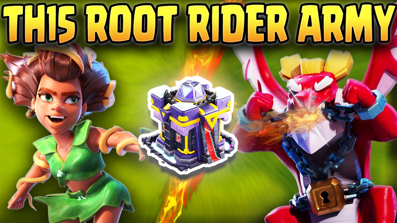 TH15 Root Rider Dragon Duke DESTROYS Any Base! Best Attack Strategy 2026