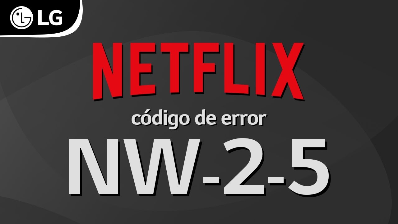 Código de error NW-2-5