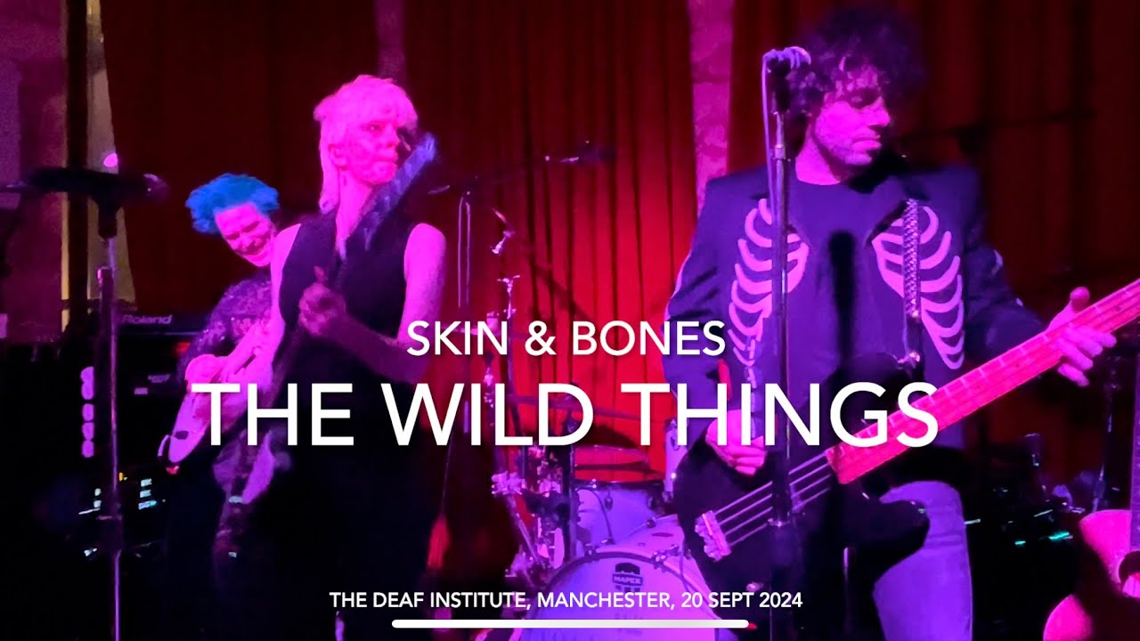 The Wild Things - Skin & Bones - Live 4k @ The Deaf Institute, Manchester, 20 September 2024