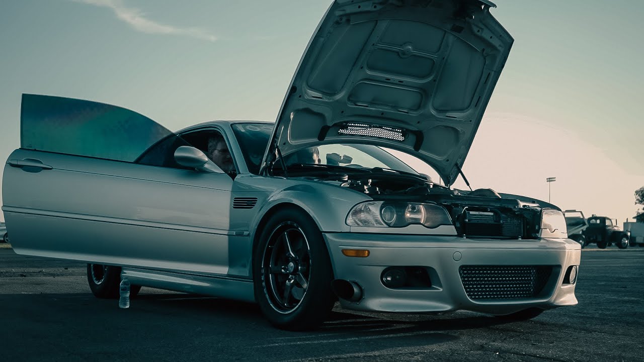 Brady's Turbo LS Swapped BMW E46 M3 Goes To The Dragstrip