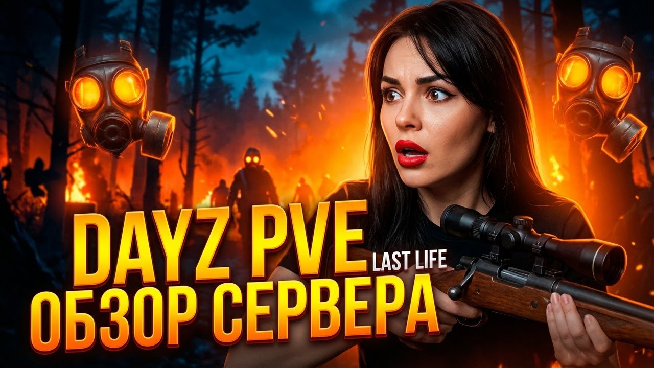 ОБЗОР ОТЛИЧНОГО PVE СЕРВЕРА | DAYZ LAST LIFE PVE | DayZ Pve СТРИМ