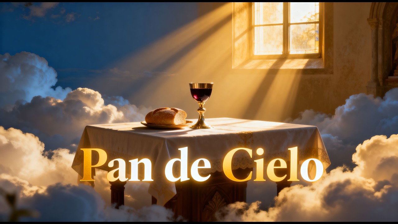 PAN DE CIELO ✨ Alabanza Eucarística | Adoración Profunda (Lyrics) | Worship