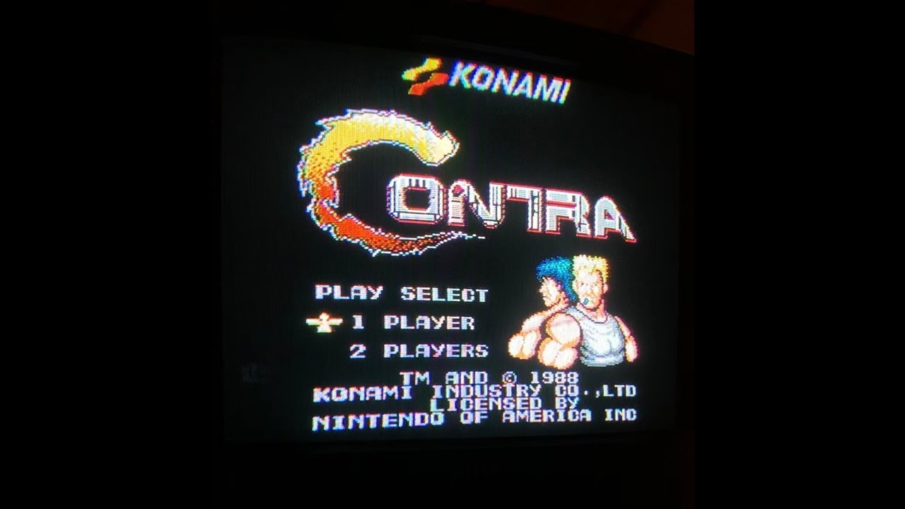Contra - NES  [No Death Run]