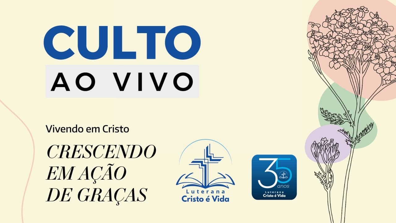 Transmissão ao vivo de Luterana Cristo é Vida