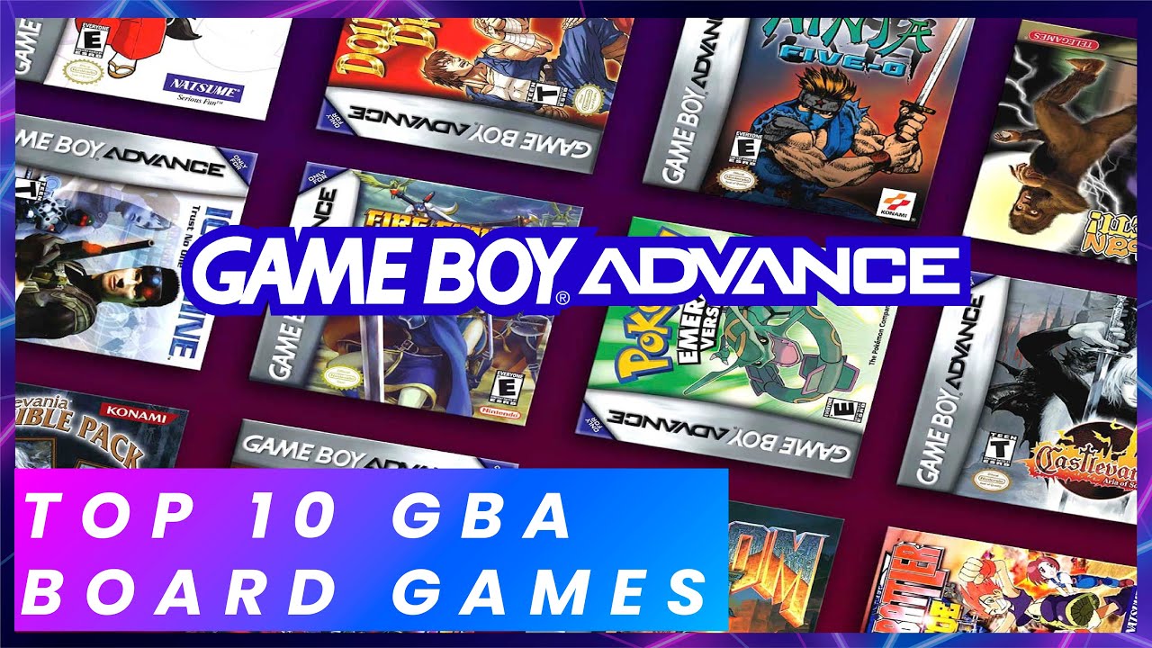 Top 10 GBA Board Games