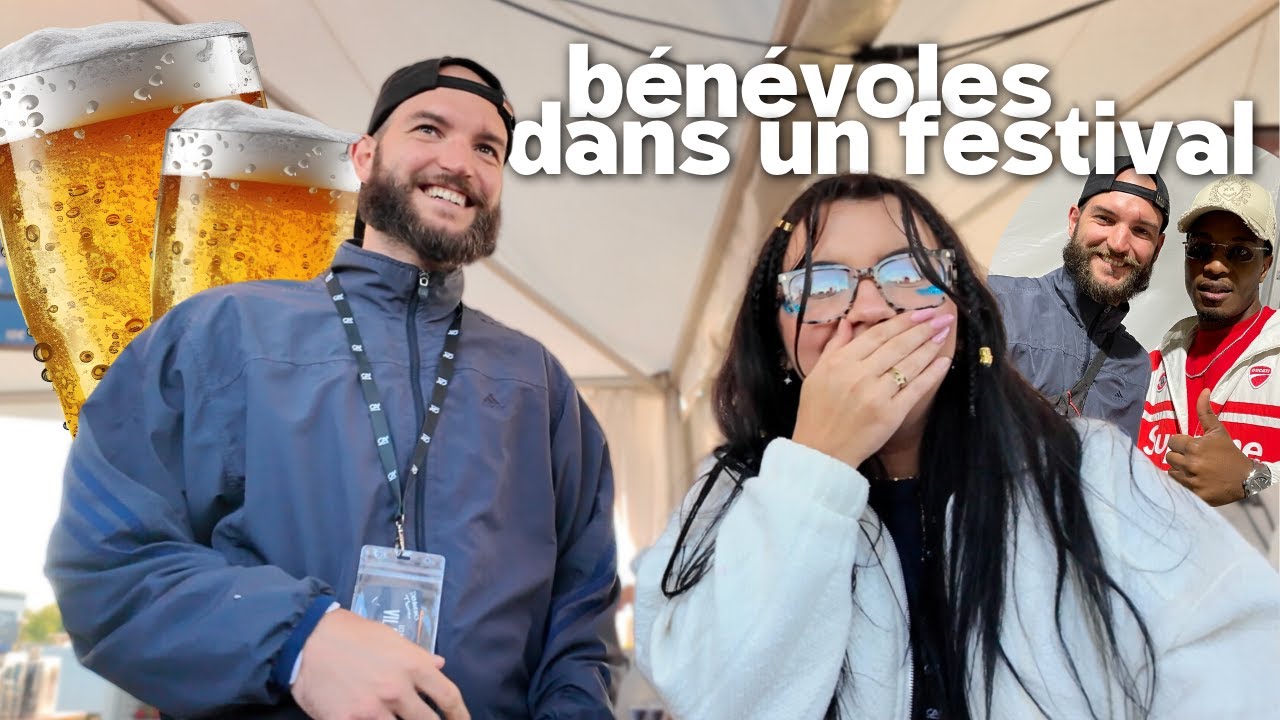 48H bénévoles dans un festival - VLOG