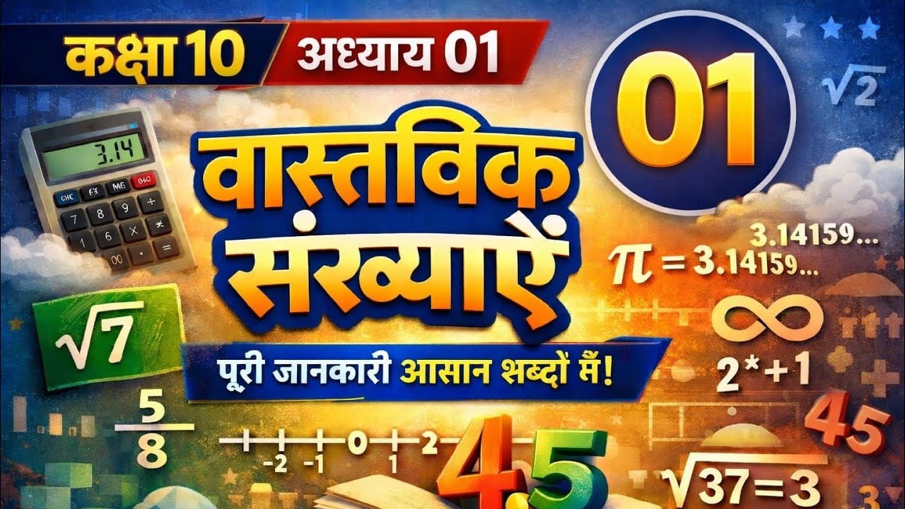 RBSE Class 10 Maths Chapter 1 Real Numbers | सबसे आसान तरीके से समझें