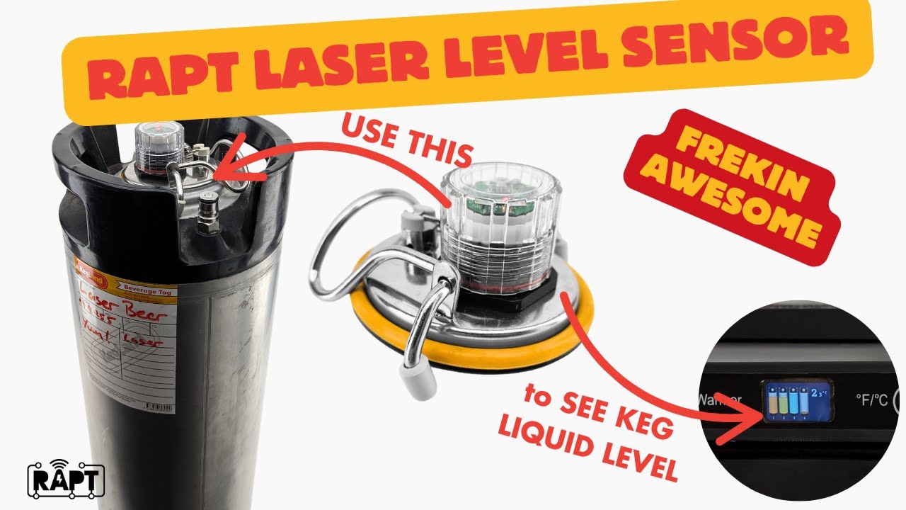 Лазерный датчик уровня RAPT &mdash; Bluetooth с низким энергопотреблением