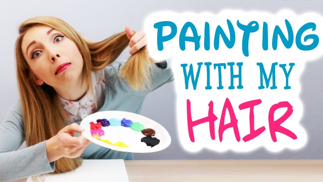 Painting with my HAIR