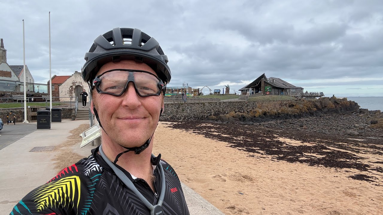 LEJOG Training - 300 Road Bike Miles - Day Two.  Edinburgh to Dunbar