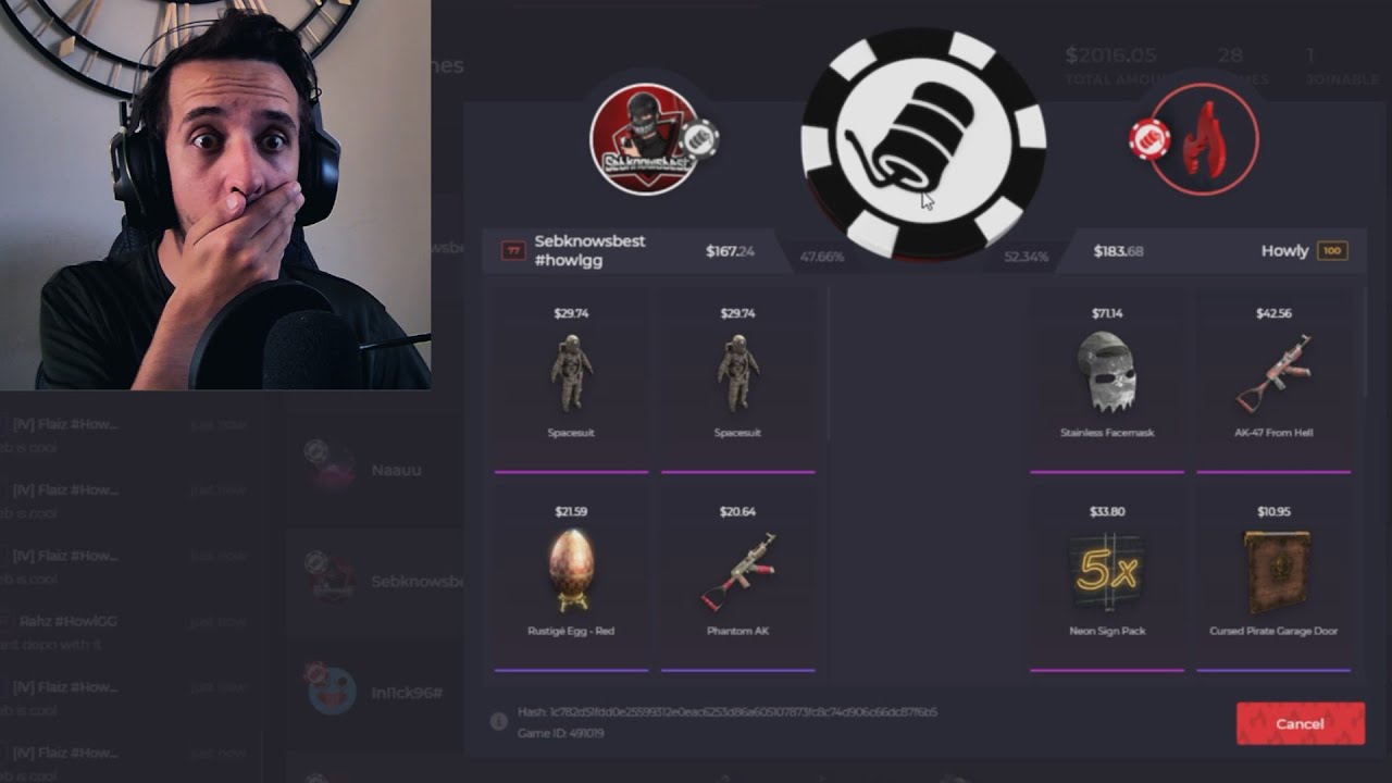 I Won EVERY Coinflip on Howl.gg