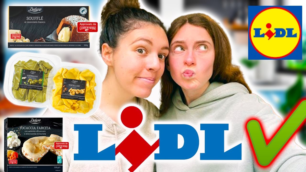 I PRODOTTI DELUXE del LIDL 🤩 proviamoli tutti e vediamo come sono