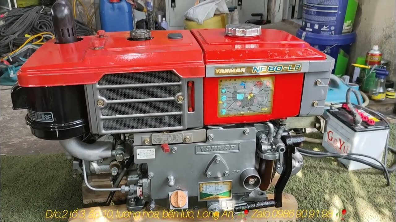 máy dầu Yanmar NF80 -LB (có đề) có báo giá trong video, LH 0986 90 91 98