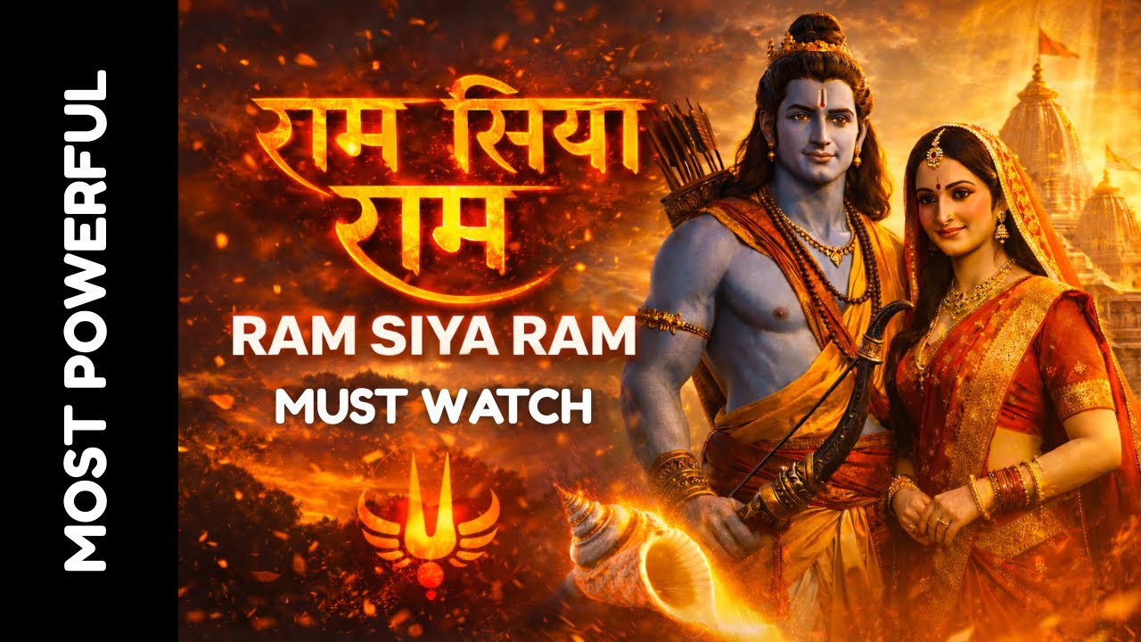 🔥राम सिया राम | Ram Siya Ram | Cinematic Devotional Anthem | Veer Bhakti Version 🔥