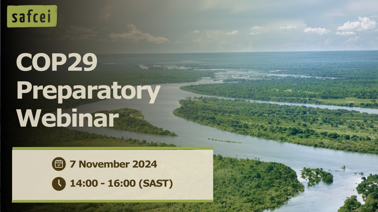 COP29 Preparatory Webinar