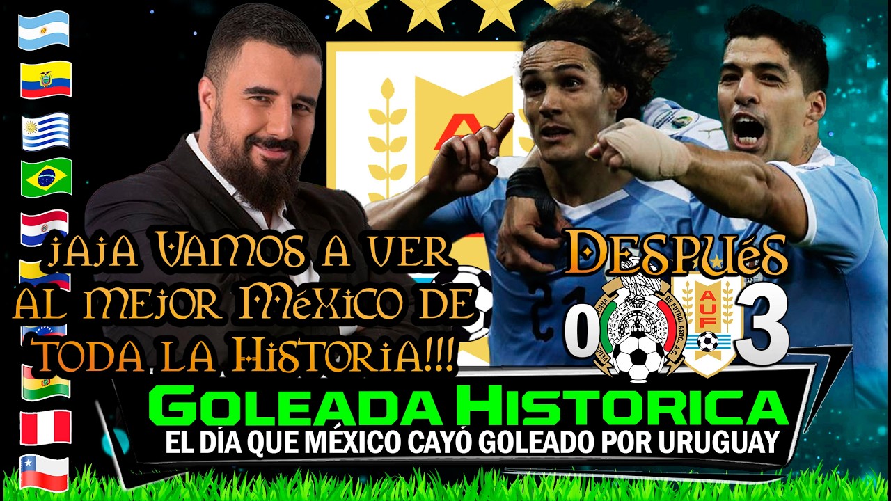 El D&Iacute;A que M&Eacute;XICO crey&oacute; que le GANAR&Iacute;A a URUGUAY peerooo..... 🔥 Narraci&oacute;n Graciosa 🏆