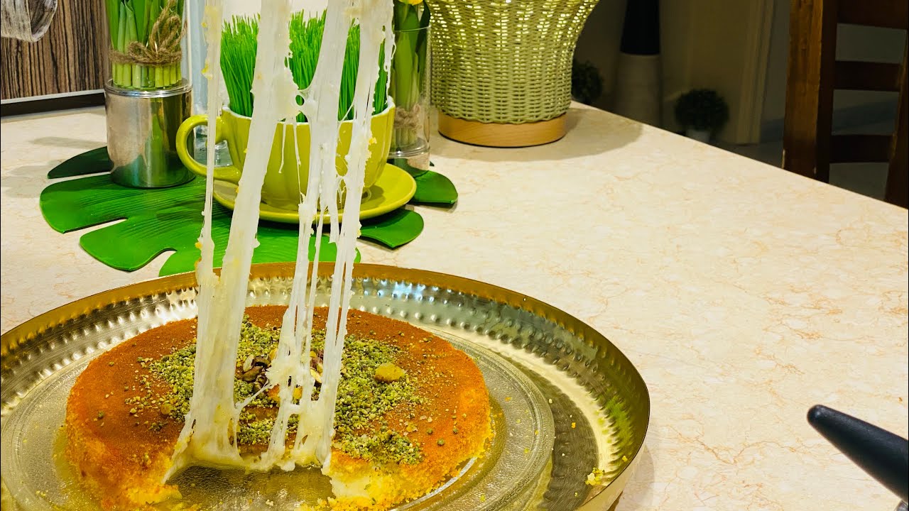 عجينة فرك الكنافه النابلسيه 🧤تحضيرهابأسهل طريقه👌سرسيحان الجبن