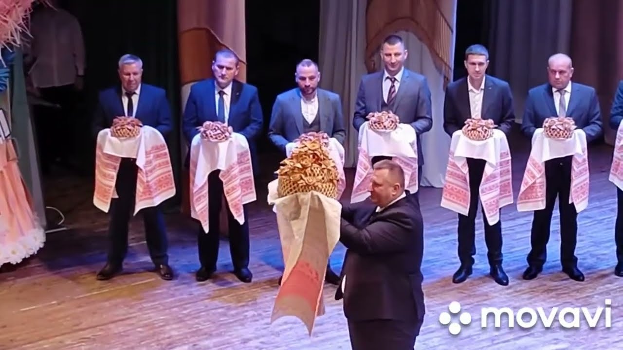 г.Пружаны, торжественное мероприятия ко Дню Сельского хозяйства.