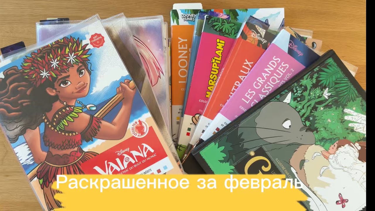 Раскрашенное за февраль 🌈 раскраски по номерам