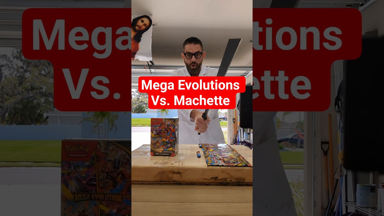 Открытие мачете с мегаэволюциями покемонов