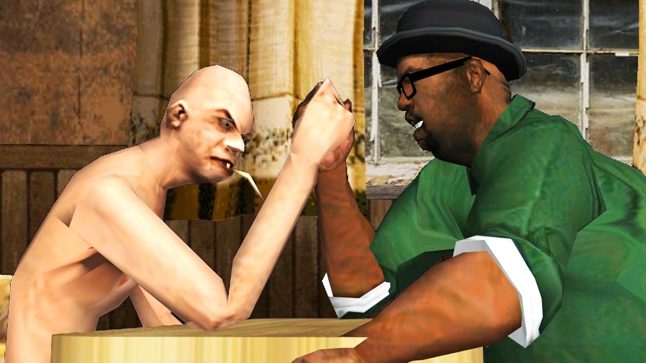GTA San Andreas - El tio gilipollas vs Smoke - Loquendo
