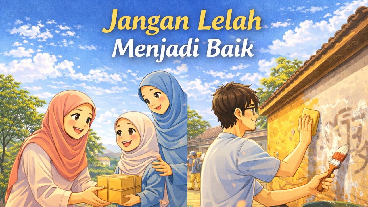 Jangan Lelah Menjadi Baik – Lagu Motivasi Kehidupan & Iman