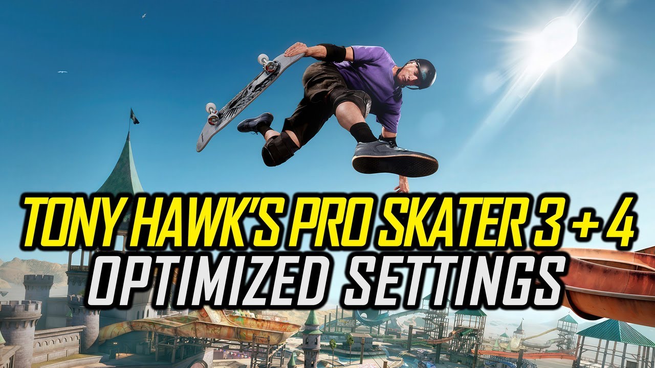 Tony Hawk's Pro Skater 3 + 4 | Оптимизированные настройки для ПК для более плавной игры