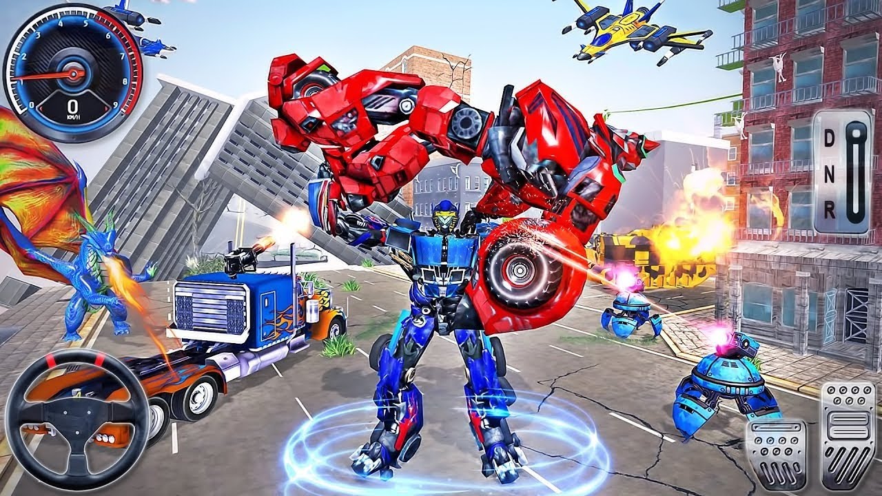 New transformer robot game 😱🤯 full gameplay video 👍 #games #transformers #robotcargame #viralvideo 