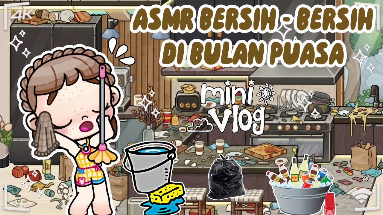 DRAMA AVATAR WORLD || MINIVLOG ASMR HOUSE CLEANING ||AVATAR WORLD PAZU [AVATAR WORLD DRAMA ROLEPLAY]
