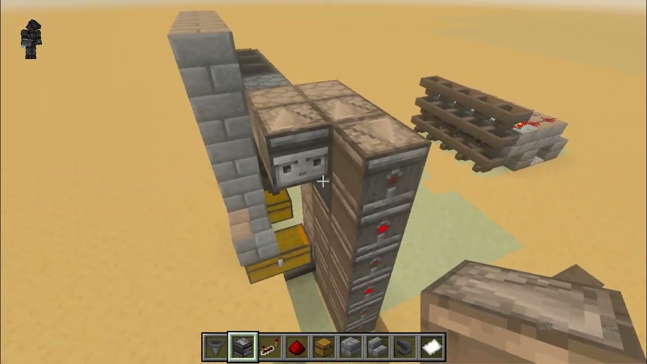 really scuffed redstone bank(bedrock)