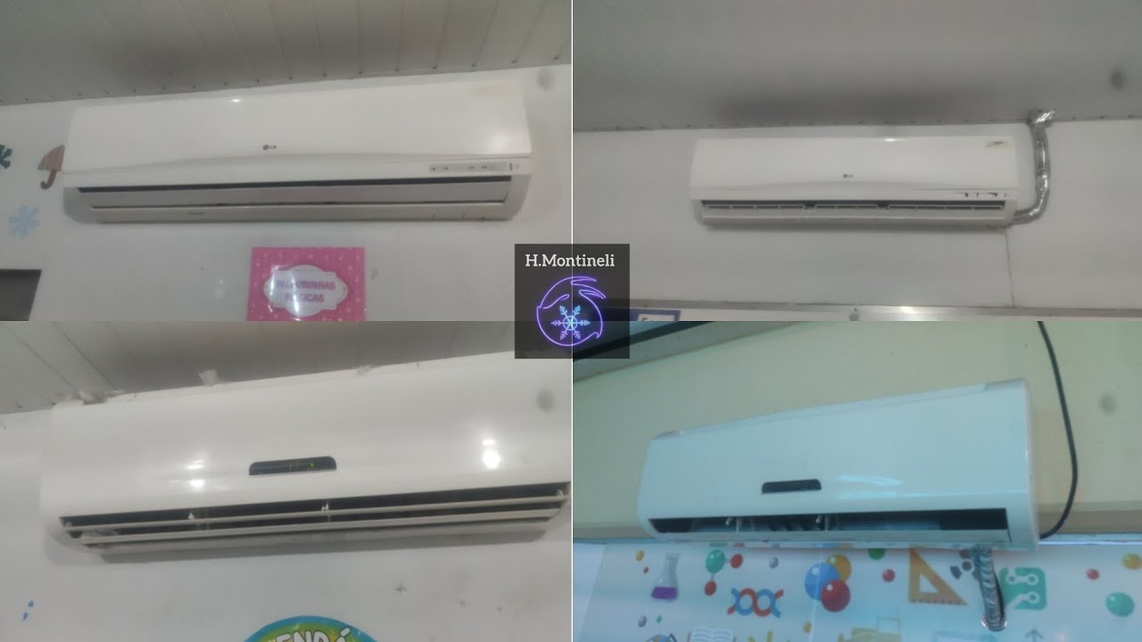 [COMBO] Ar condicionado Electrolux fit 2x, LG smile 2x
