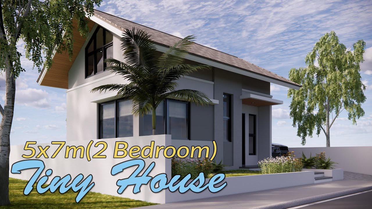 5x7M TINY HOUSE  ¦ 2 bedroom Loft Style ¦ Digital Tour