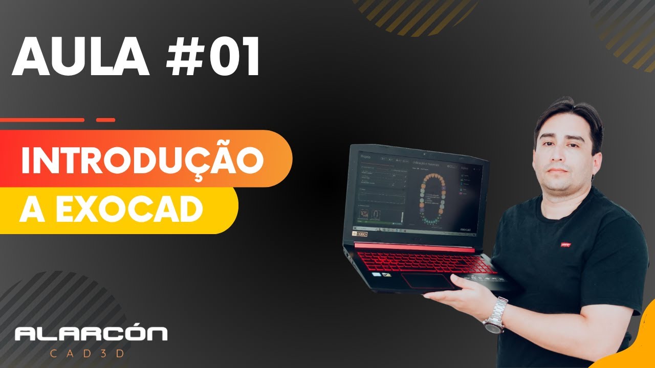 #AULA 01-INTRODUÇÃO PARA INICIANTES NO EXOCAD!LAYOUT E FUNÇÕES DO EXOCAD #exocad  #cad #fluxodigital