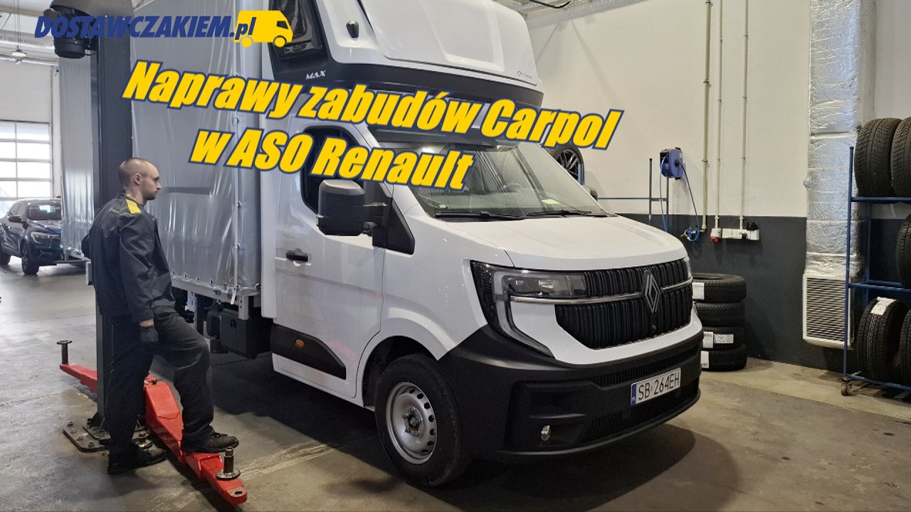 Naprawy zabudów Carpol w ASO Renault - od elektryki po naprawy powypadkowe