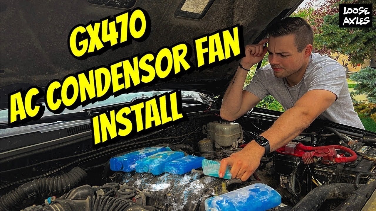 How to Install a GX470 AC Condenser Fan on a 4th Gen 4Runner