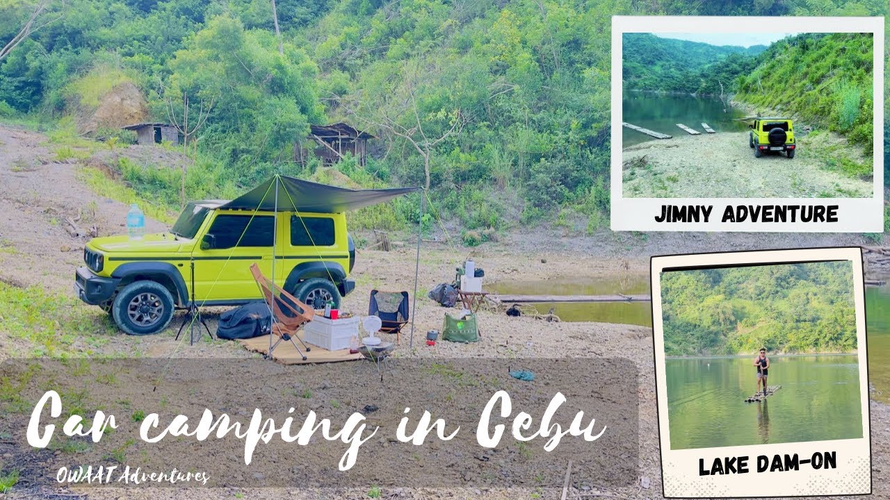Silent Vlog 05: Jimny Adventure at Lake Da-mon | Car Camping | Cebu 🌴