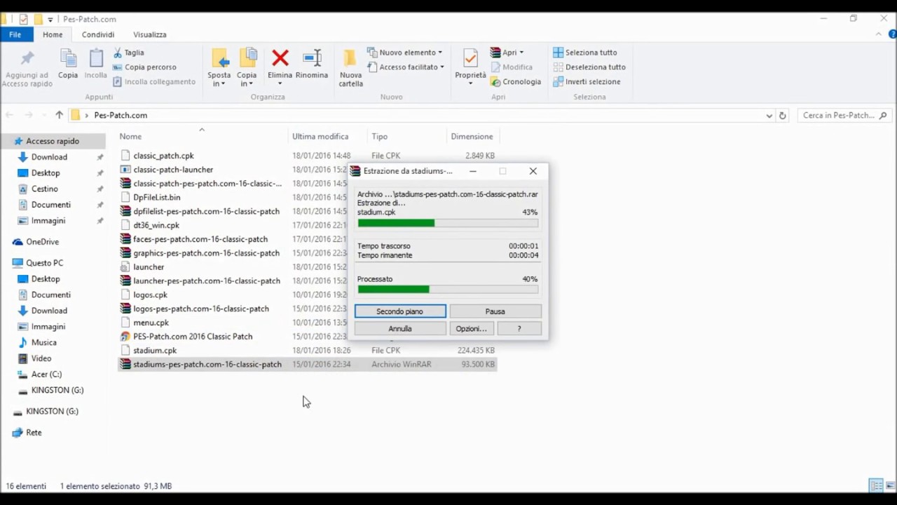 HOW TO INSTALL PES-PATCH.COM 2016 - CLASSIC PATCH