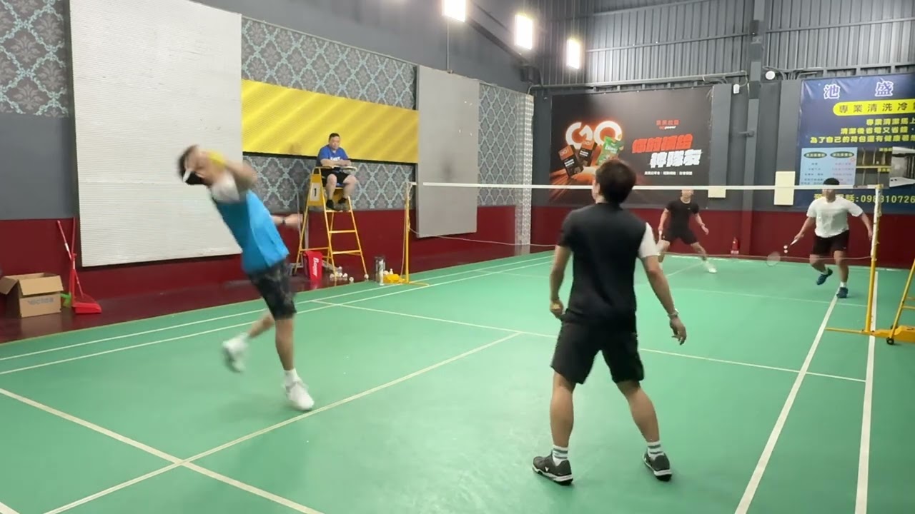 藏龍羽球旗美館 男雙 岳泰君/賴昕廷 VS 王峙錥/劉福銘