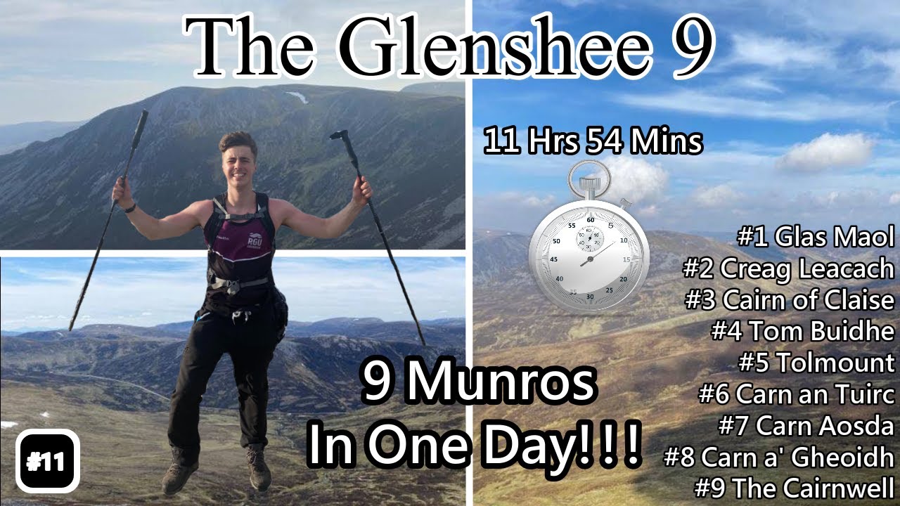 9 Munros In One Day!!! (The Glenshee 9)