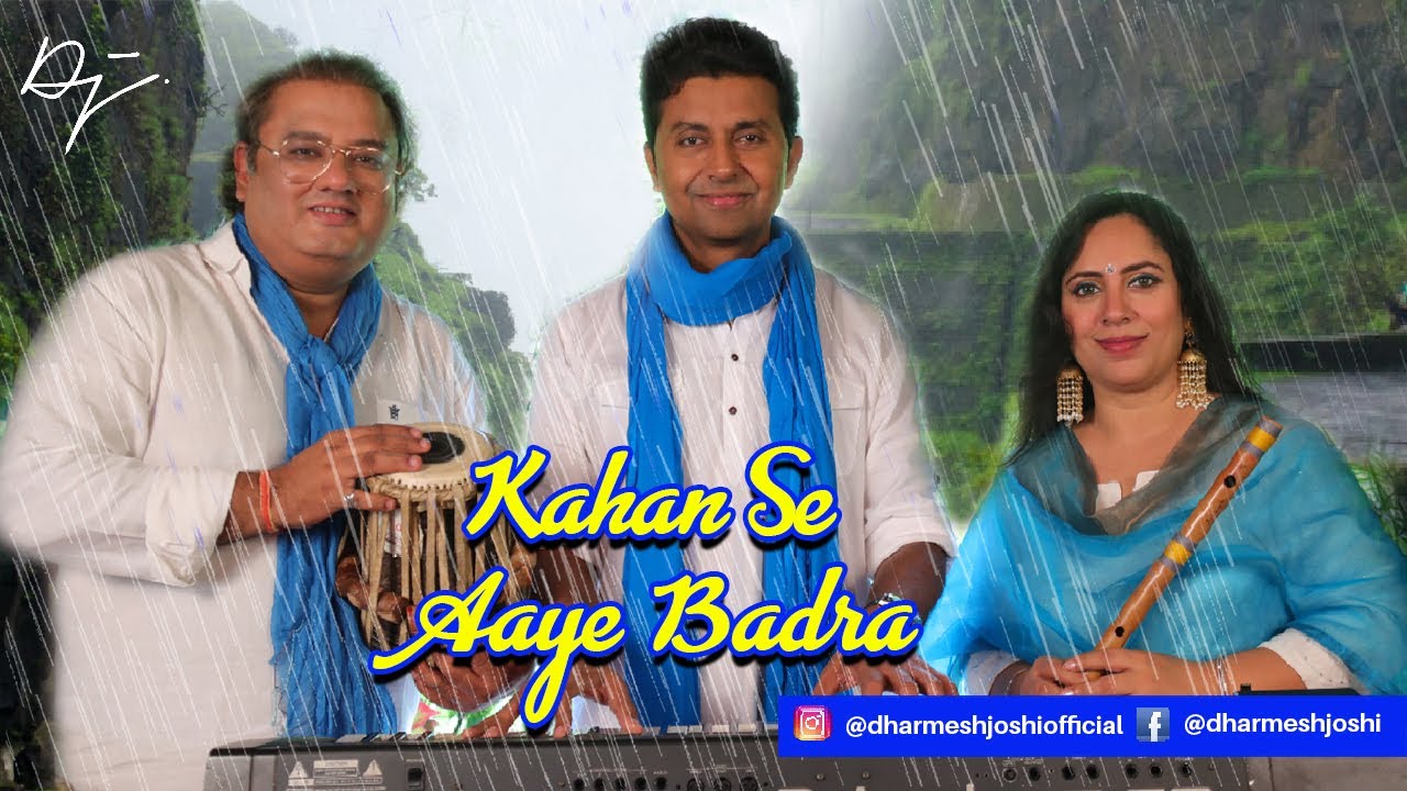 Kahan Se Aaye Badraa | Monsoon song | Instrumental | Cover | Dharmesh Joshi | 2022