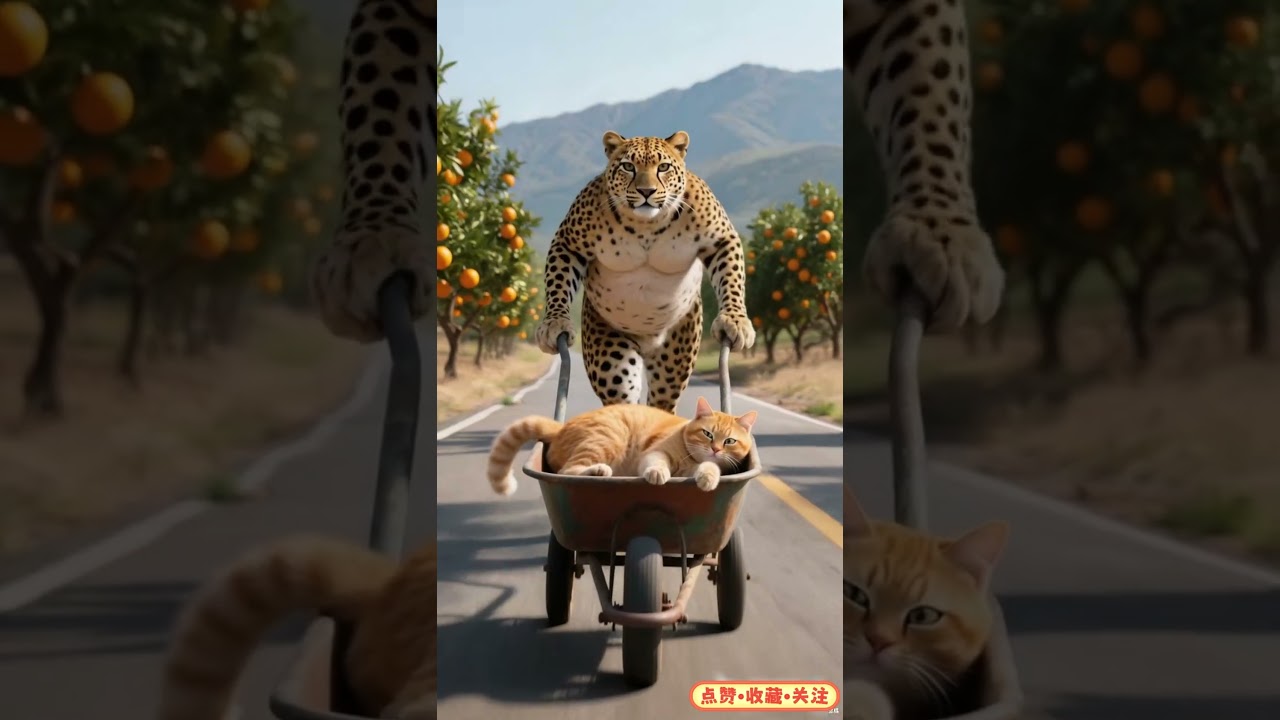 Fatal BBQ Party! When a Chubby Cat Meets a Leopard, Their Friendship Takes a DARK Turn! 😱