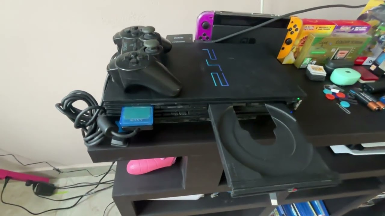 PS2 fat FreeMc Boot 64gb video de funcionamiento