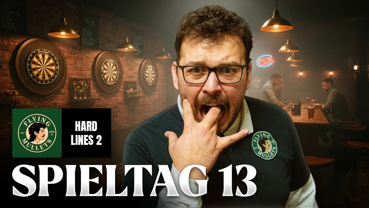 HEIMSPIEL GEGEN HARD LINES 2 😍 BOARDCAM mit Score 🤩  FLYING MULLETS  Spieltag #13
